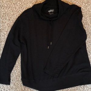 Cowl neck light weight long sleeve